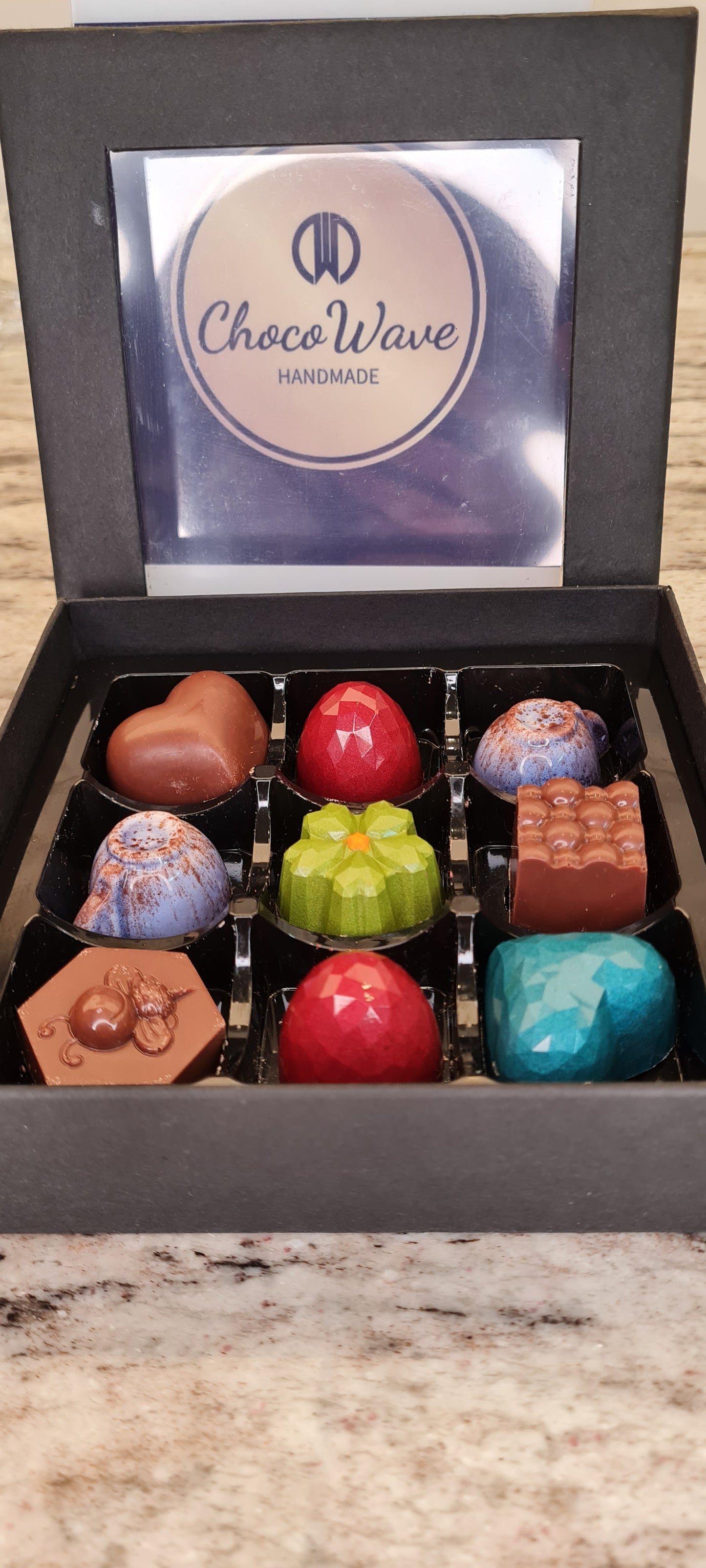 Pralinask 9 praliner